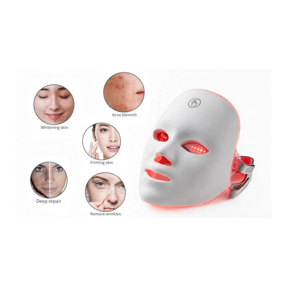 LumiMask 7 - Advanced LED Light Therapy Face Mask